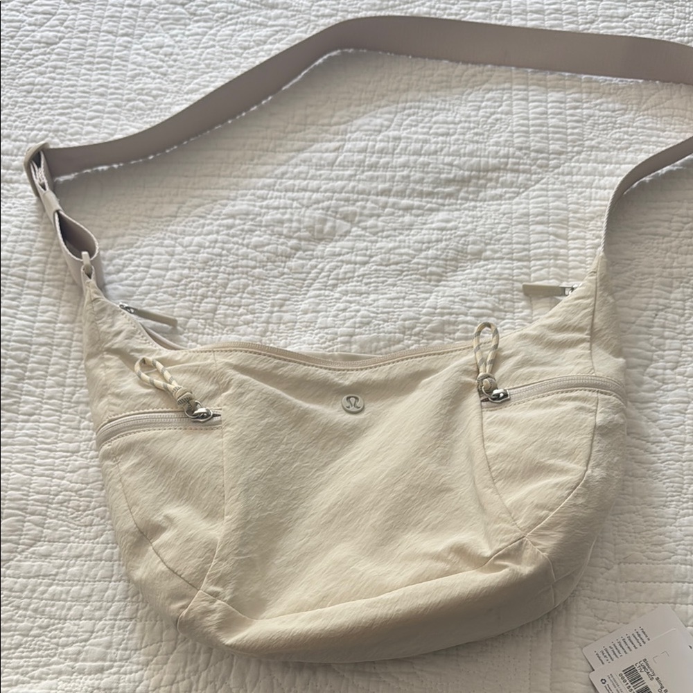 lululemon athletica Beige Crossbody Bag
